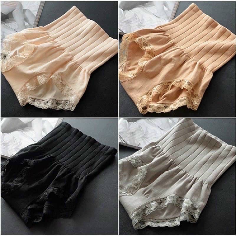 Quần mặt váy ôm phối ren
