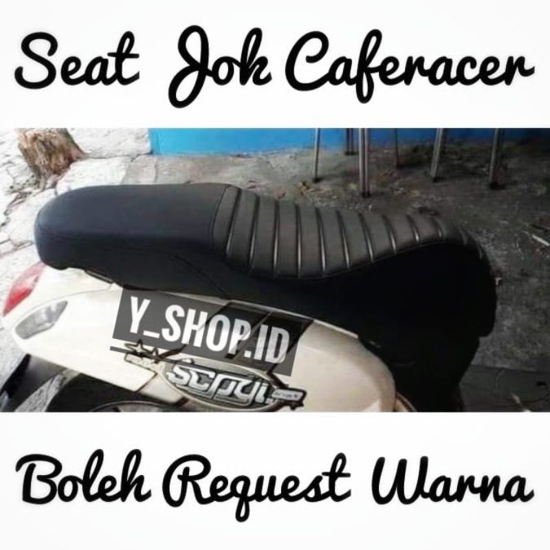 Vỏ Bọc Ghế Ngồi Xe Hơi Kiểu Cổ Xưa M Scoopy Old Fino Genio Beat Mio Xride Caferacer
