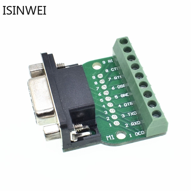Phụ tùng kết nối DB9 RS232 không hàn chuyên nghiệp