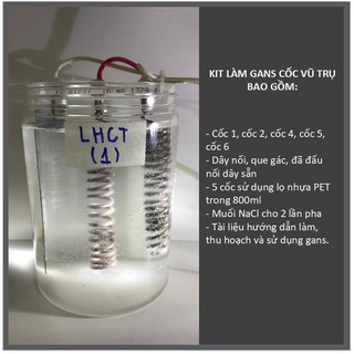 KIT làm gans cốc vũ trụ gồm 5 cốc