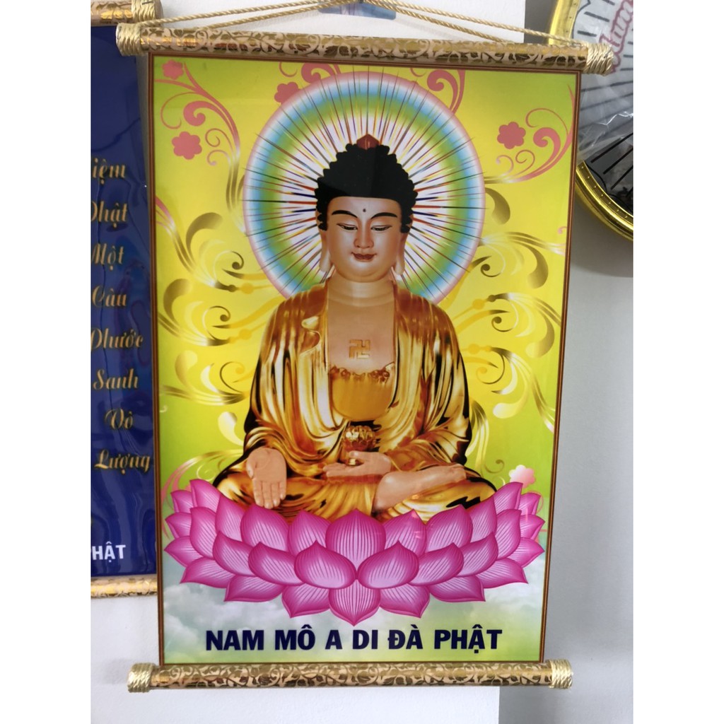 tranh cuộn Phật Di Đà