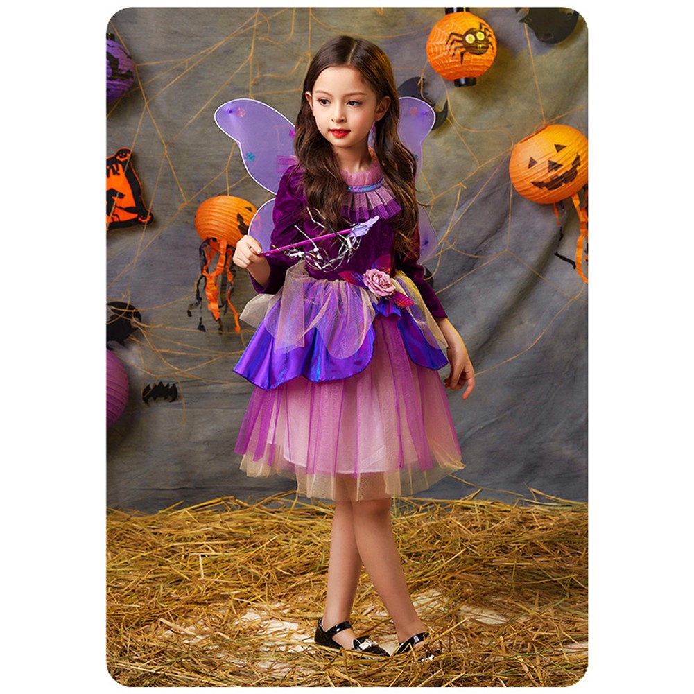 Bộ đồ hóa trang 3 món nàng tiên bướm cho bé gái