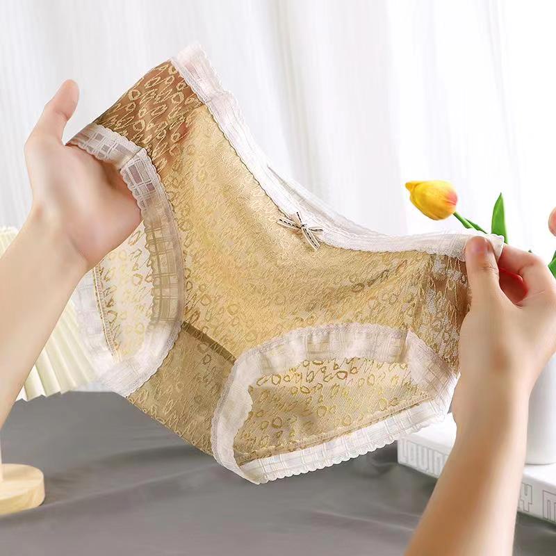 Quần lót nữ chất voan tuyết họa tiết sóng - Quần chip nữ siêu co giãn FLQ171