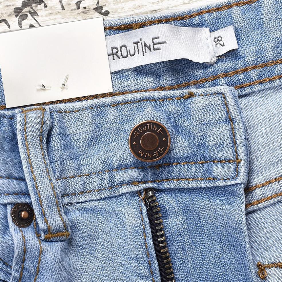 Quần jean nam rách cao cấp hàng việt nam xuất khẩu, quần bò nam rẻ đẹp jean co giãn giặt không bay màu