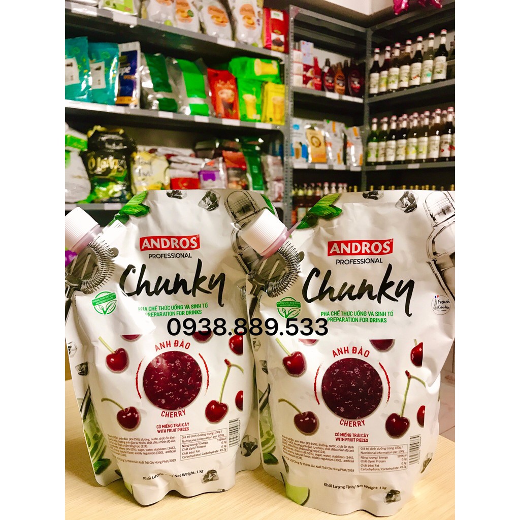 Mứt Chunky Cherry - Anh Đào 1kg