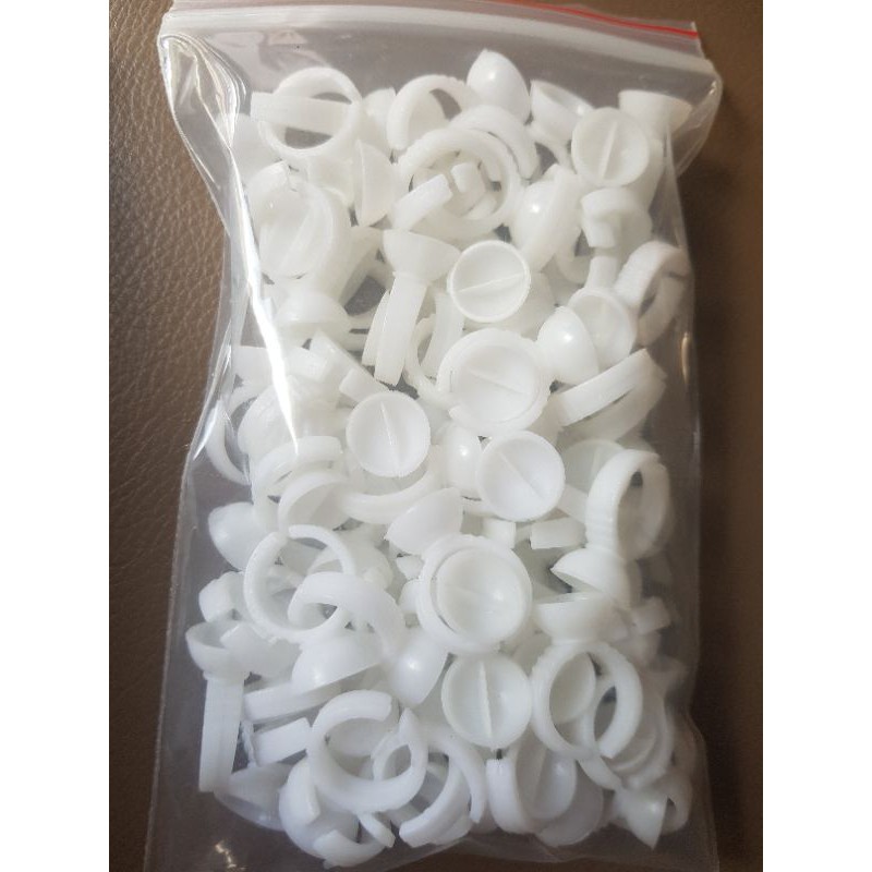 Nhẫn đỗ keo nối mi ( túi 100 cái-50-25)- tạo fan - dụng cụ nối mi