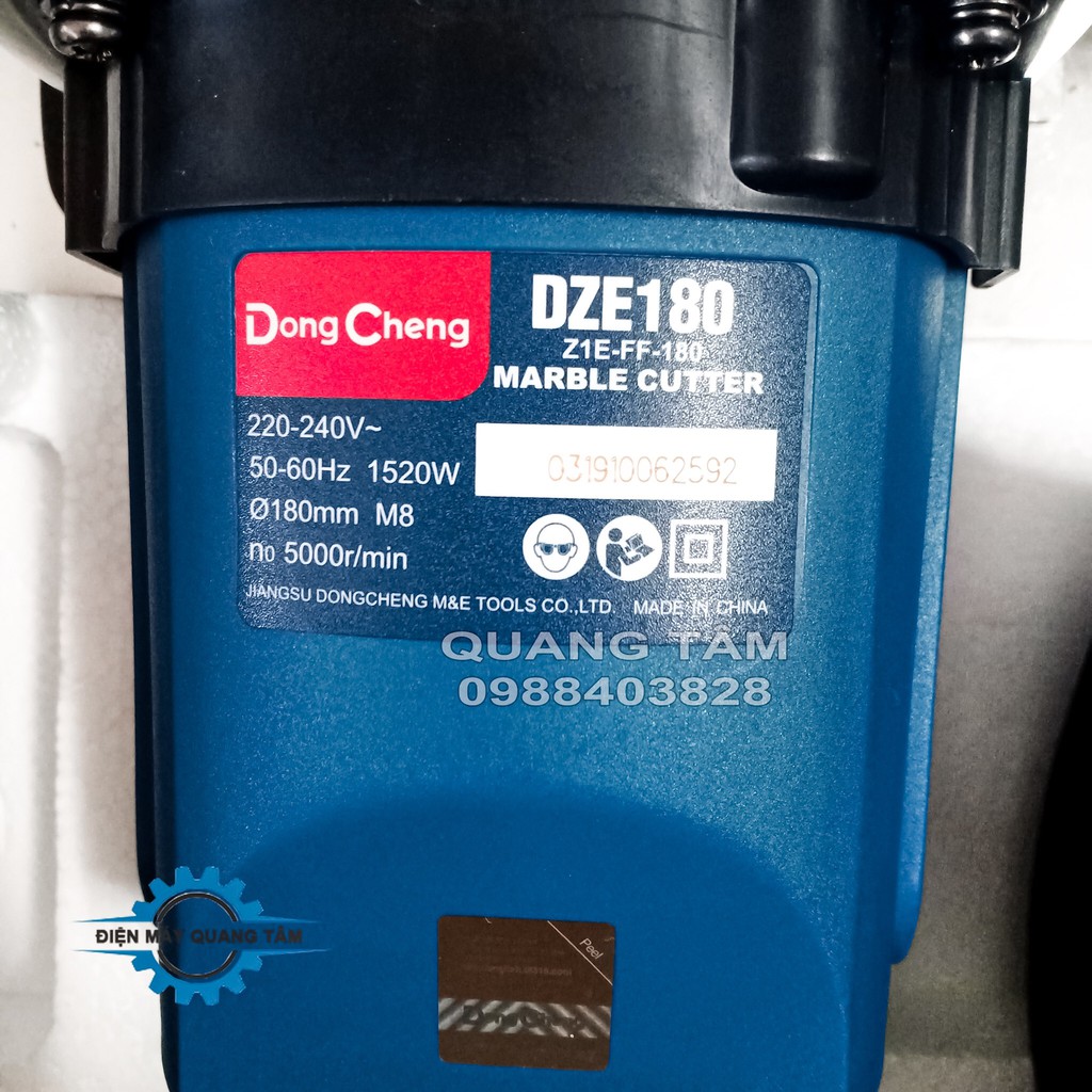Máy Cắt Gạch - Bê Tông 180mm Dongcheng DZE180