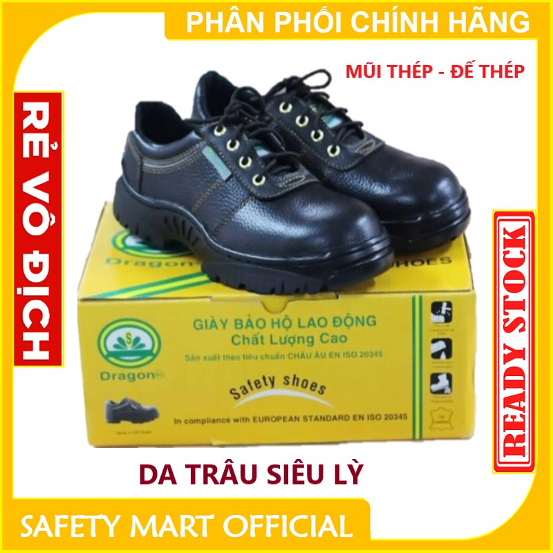 HÀNG CHÍNH HÃNG Giày bảo Hộ Cao Cấp DRAGON 1NR