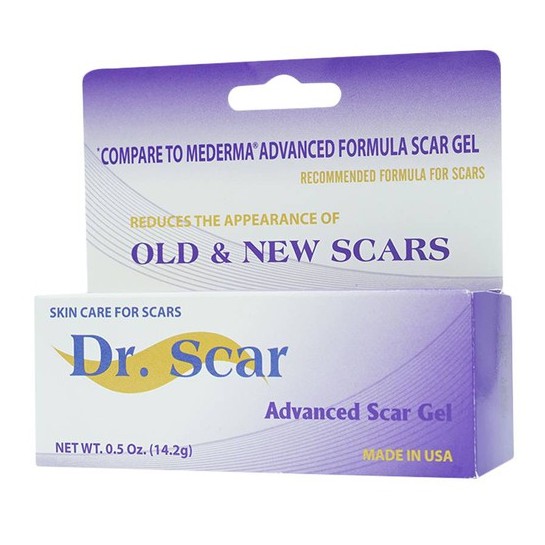 ❤ Dr.Scar Advanced Scar Gel - Hỗ Trợ Làm Mềm & Mờ Sẹo Hiệu Quả (Tuýp 14.2g)