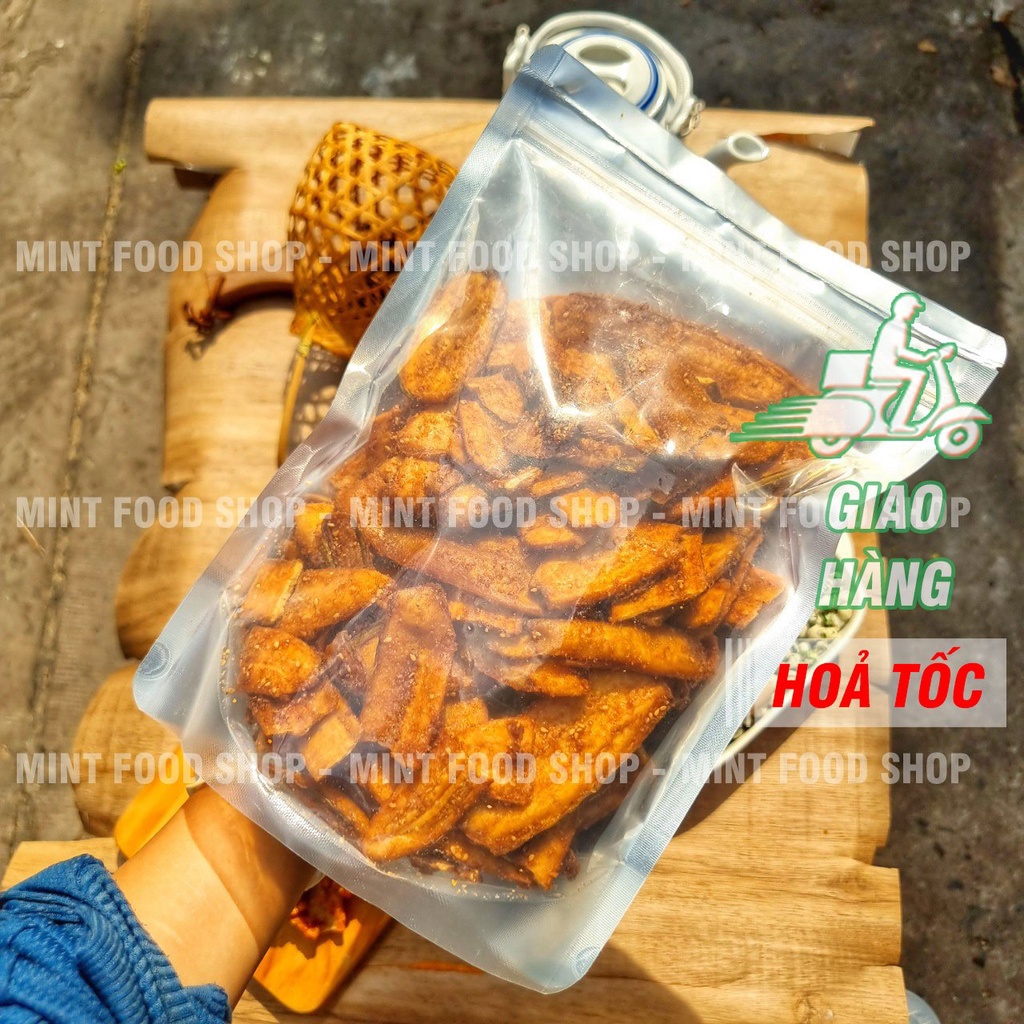 Chuối Sấy Mè Gừng Túi 500Gram
