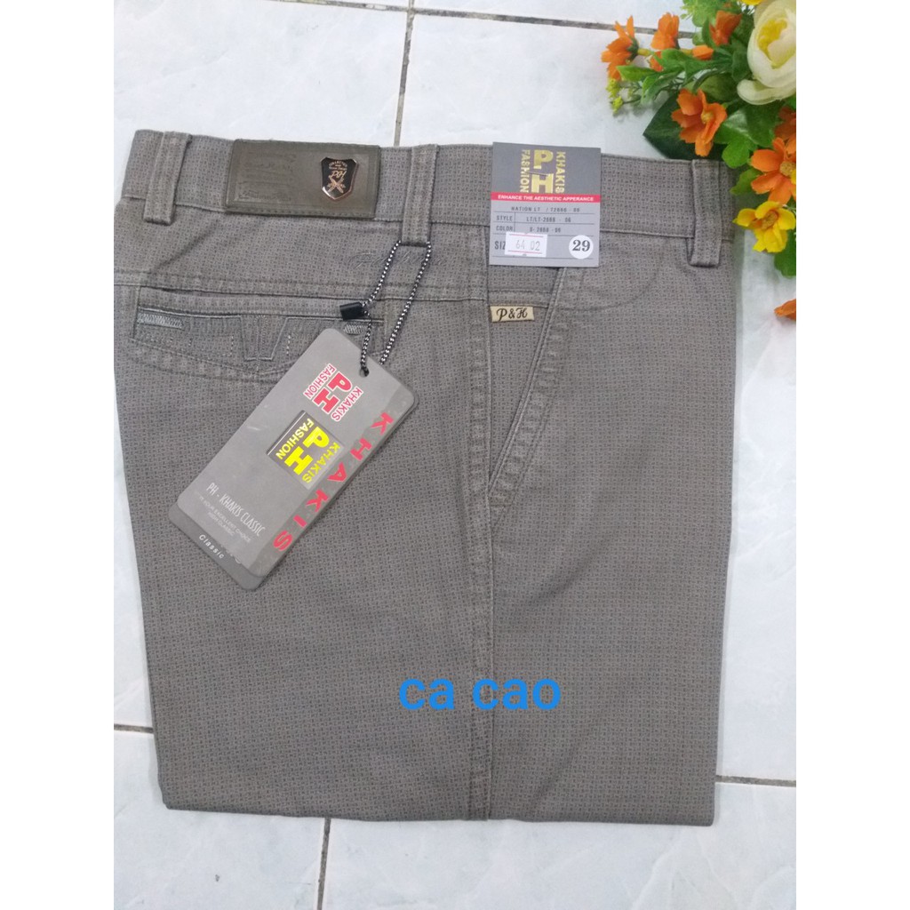 Quần kaki trung niên công sở kk64