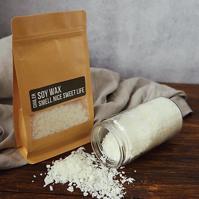 Sáp Đậu Nành(Soy Wax) Cao Cấp Nhà Scent Nature - Nguyên Liệu Làm Nến Thơm Handmade Chất Lượng