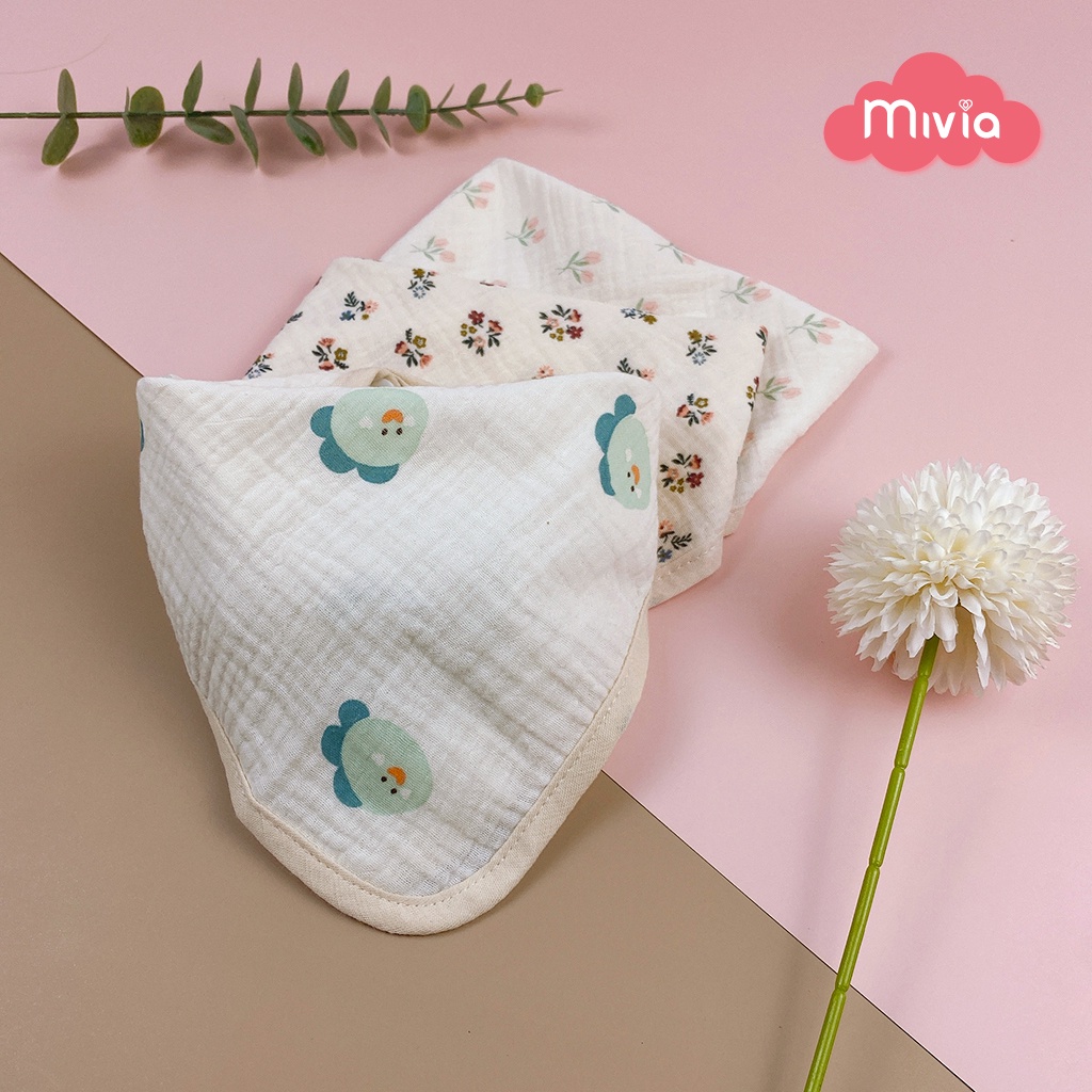 Yếm xô tam giác, khăn yếm xô cho bé