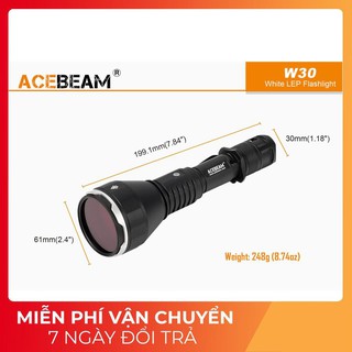 ĐÈN PIN LASER TRẮNG ACEBEAM W30
