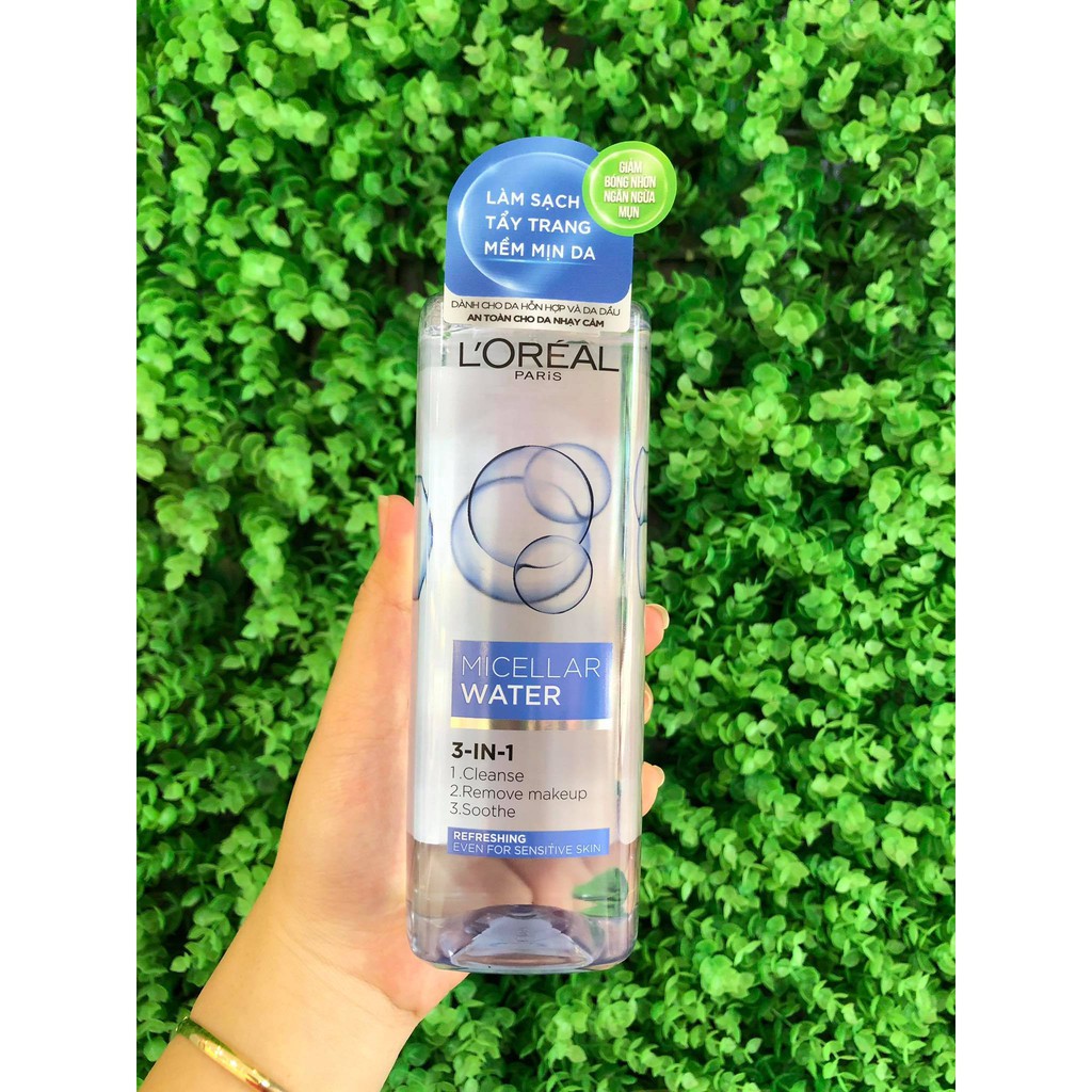 [HÀNG CHÍNH HÃNG] Nước tẩy trang L’oreal cho da dầu mụn, nhạy cảm, khô | BigBuy360 - bigbuy360.vn