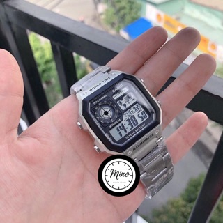[ FREE SHIP + FULL BOX THIẾC ] ĐỒNG HỒ NAM CASIO WORLD TIME AE1200WHD