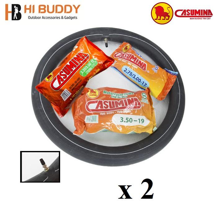 Săm Casumina 2.25/2.50 - 17, Loại Bịch Chỉ Trắng - Hàng Chất Lượng