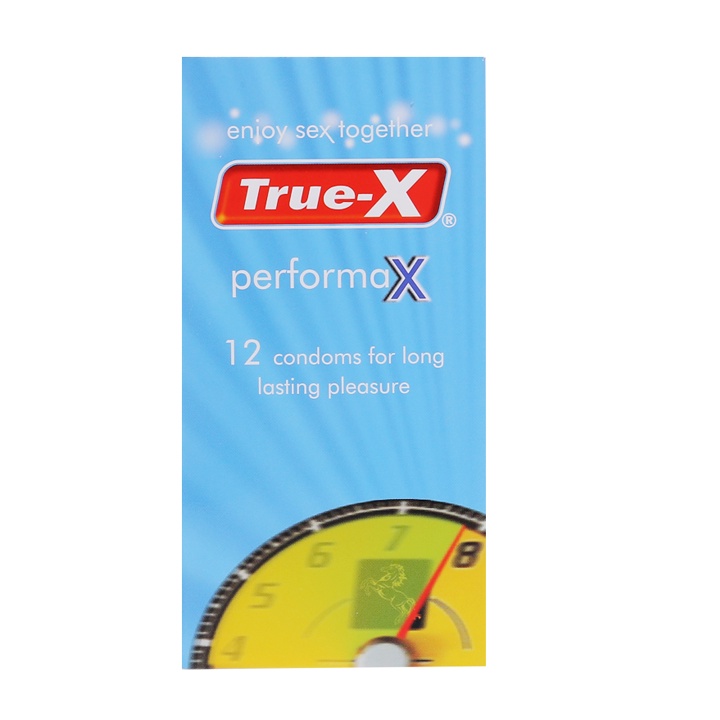 Bao Cao Su TrueX Performax (Hộp 12C) - Dòng Bcs Siêu Mỏng, Giúp Duy Trì Lửa Yêu. Bcs Nhật Bản