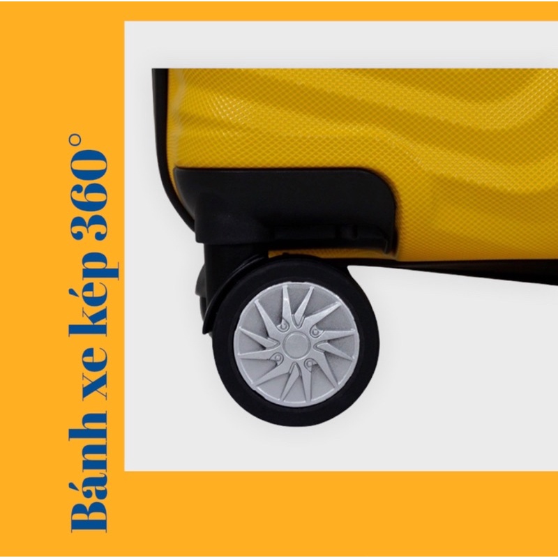 Vali du lịch thời trang size 20 - 24
