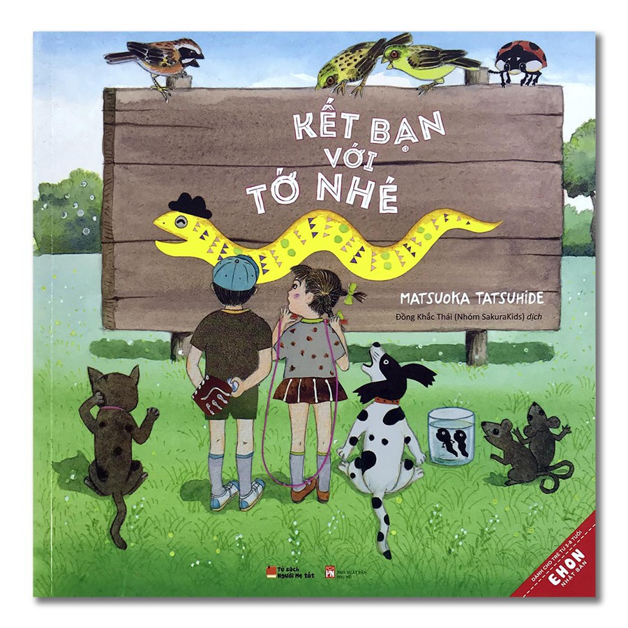 Sách Ehon Nhật Bản - Kết Bạn Với Tớ Nhé