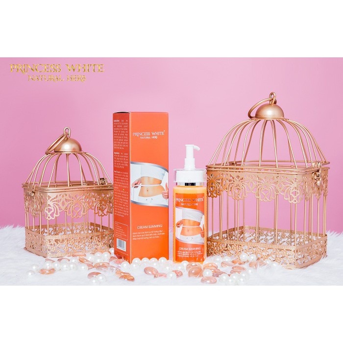 KEM TAN MỠ BỤNG THẢO DƯỢC THIÊN NHIÊN PRINCESS WHITE