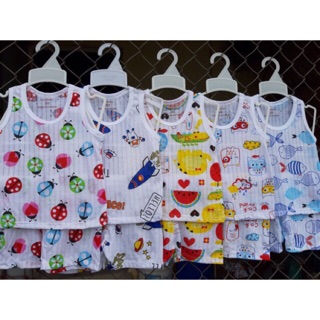 Bộ ba lỗ cotton giấy