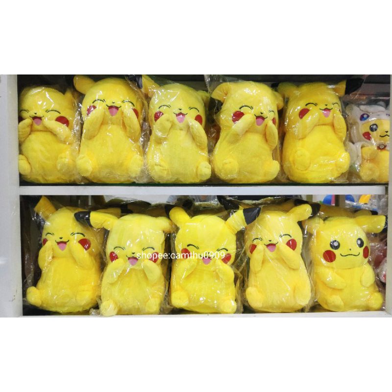 Gấu bông Pikachu vàng, cực xinh, siêu dễ thương