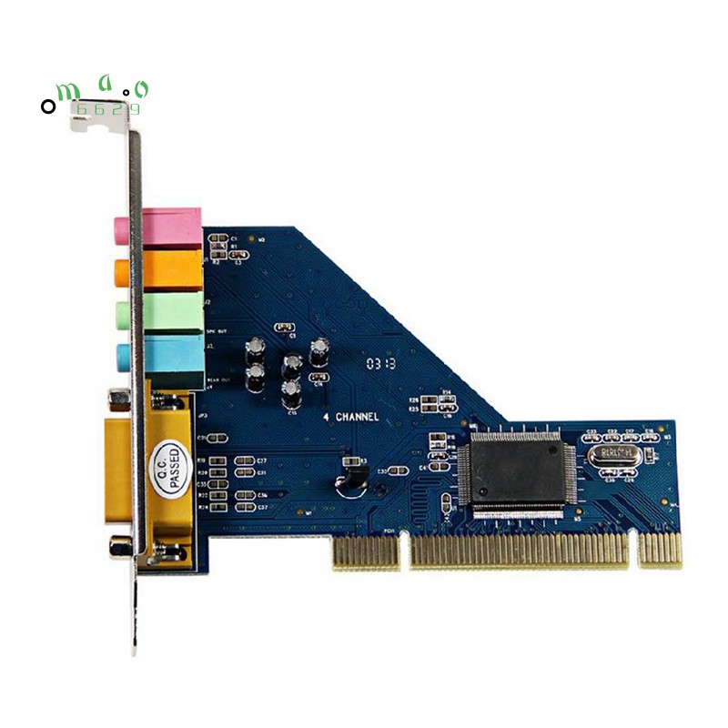 Hot 4 Channel 8738 Chip 3D Audio Stereo Pci Sound Card Win7 64 Bit