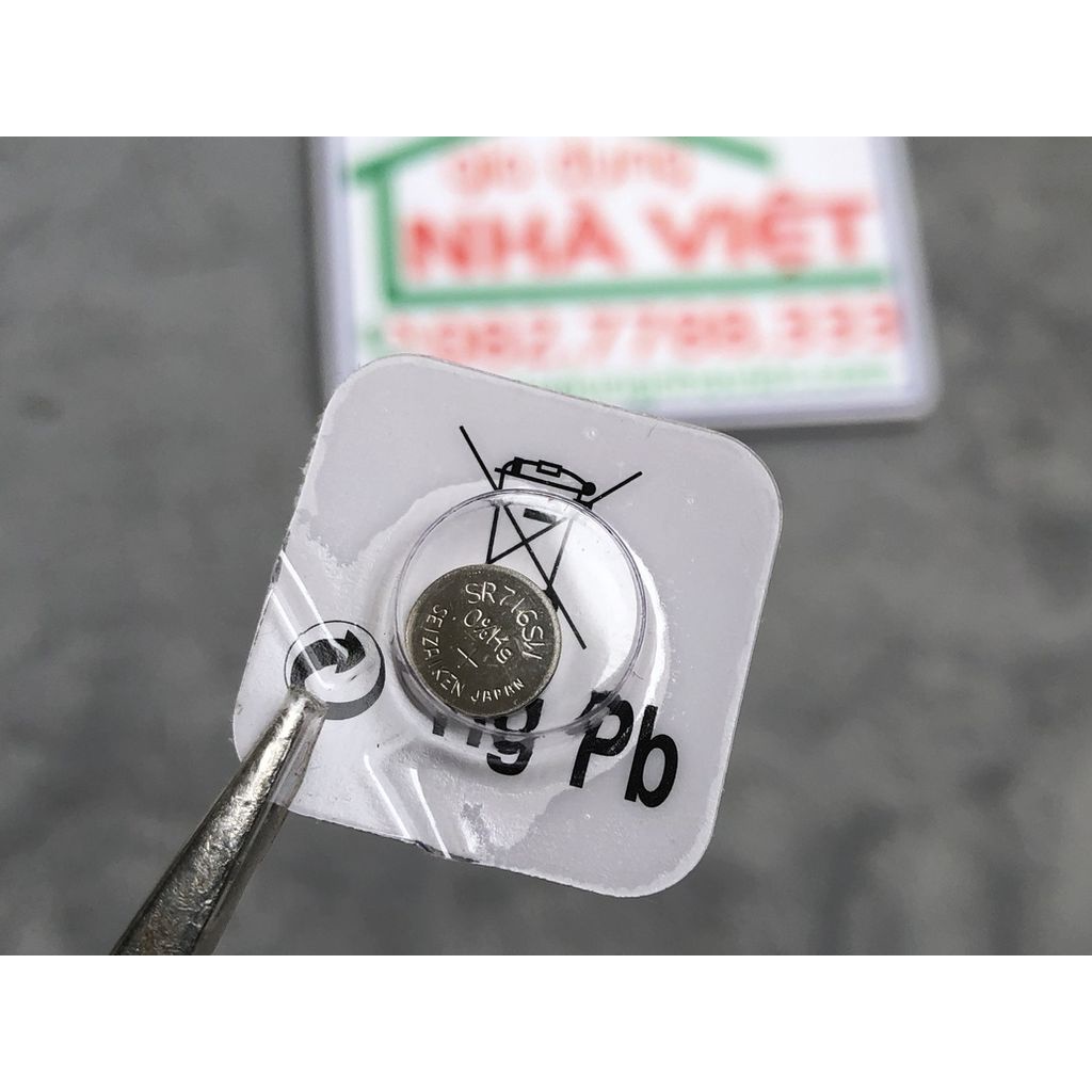 Pin cúc áo Seiko Seizaiken 315 317 321 335 362 364 371 379 394 395 397 Silver Oxide Instruments