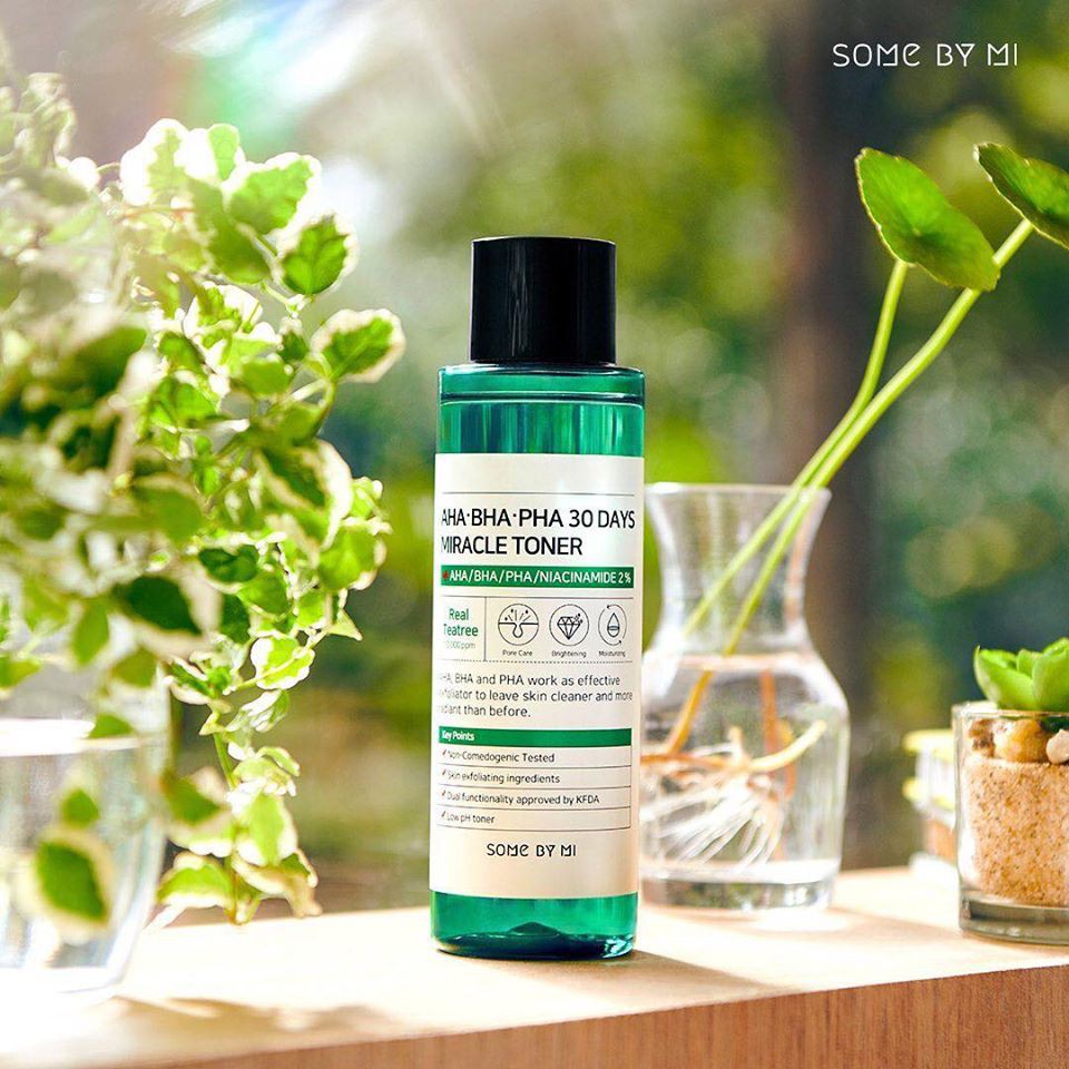 SOME BY MI - Toner cải thiện mụn trong vòng 30 Days Miracle Toner AHA BHA PHA tràm trà