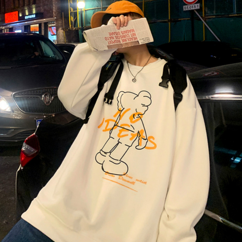 Áo Nỉ Nam Tay Dài Có Mũ Thời Trang Phong Cách Hàn Với 4 Màu Bắt Mắt