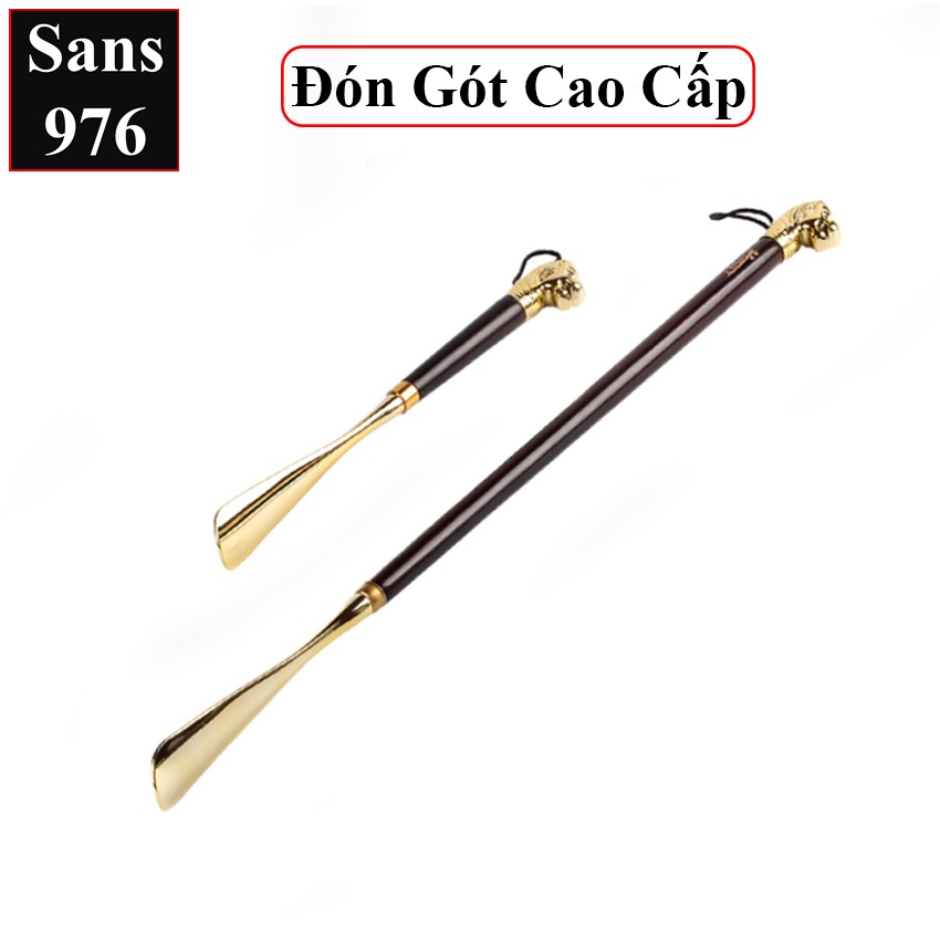Đón gót siêu cao cấp gỗ phối kim loại Sans976 Sans Shop