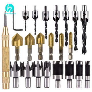 Bộ 8 Mũi Khoan 90 Độ N2Vn 1 / 4 Inch Hex 5 Sáo 90 Độ