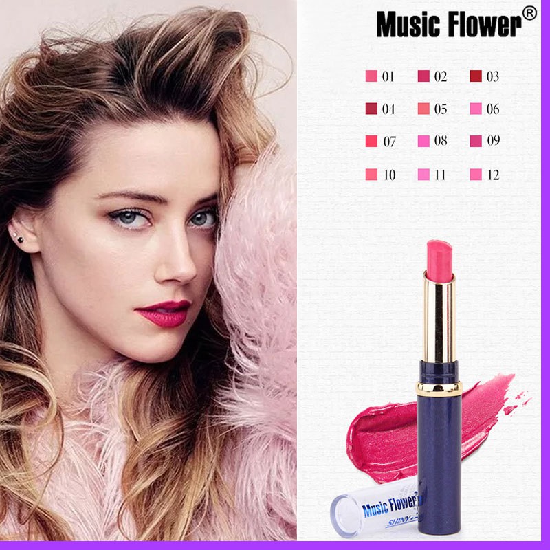 (Hàng Mới Về) Son Môi Dưỡng Ẩm Lâu Trôi Chống Thấm Nước Với 13 Màu Gợi Cảm Lựa Chọn Dành Cho Nữ | BigBuy360 - bigbuy360.vn