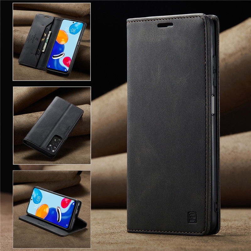 Vỏ mới! Ốp Điện Thoại Kiểu Ví Da Lật Cho Redmi Note 11 10 9 8 Pro 11s 10s 9s Xiaomi 11 11T 10T Pro Lite