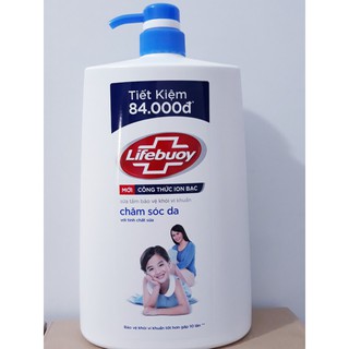 Sữa Tắm LIFEBUOY Chăm Sóc Da Tinh Chất Sữa 1.1kg