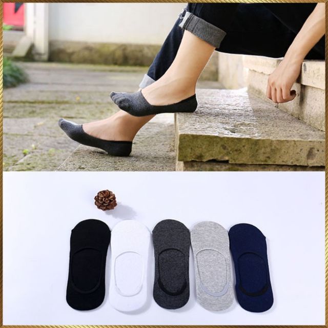 Tất lười nam nữ hàng Nhật kháng khuẩ khử mùi (1 đôi)
