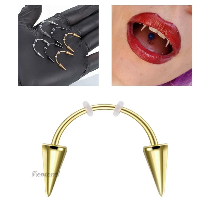 [Fenteer1] Răng Giả Thời Trang Trang Sức Hóa Trang Tiệc Halloween