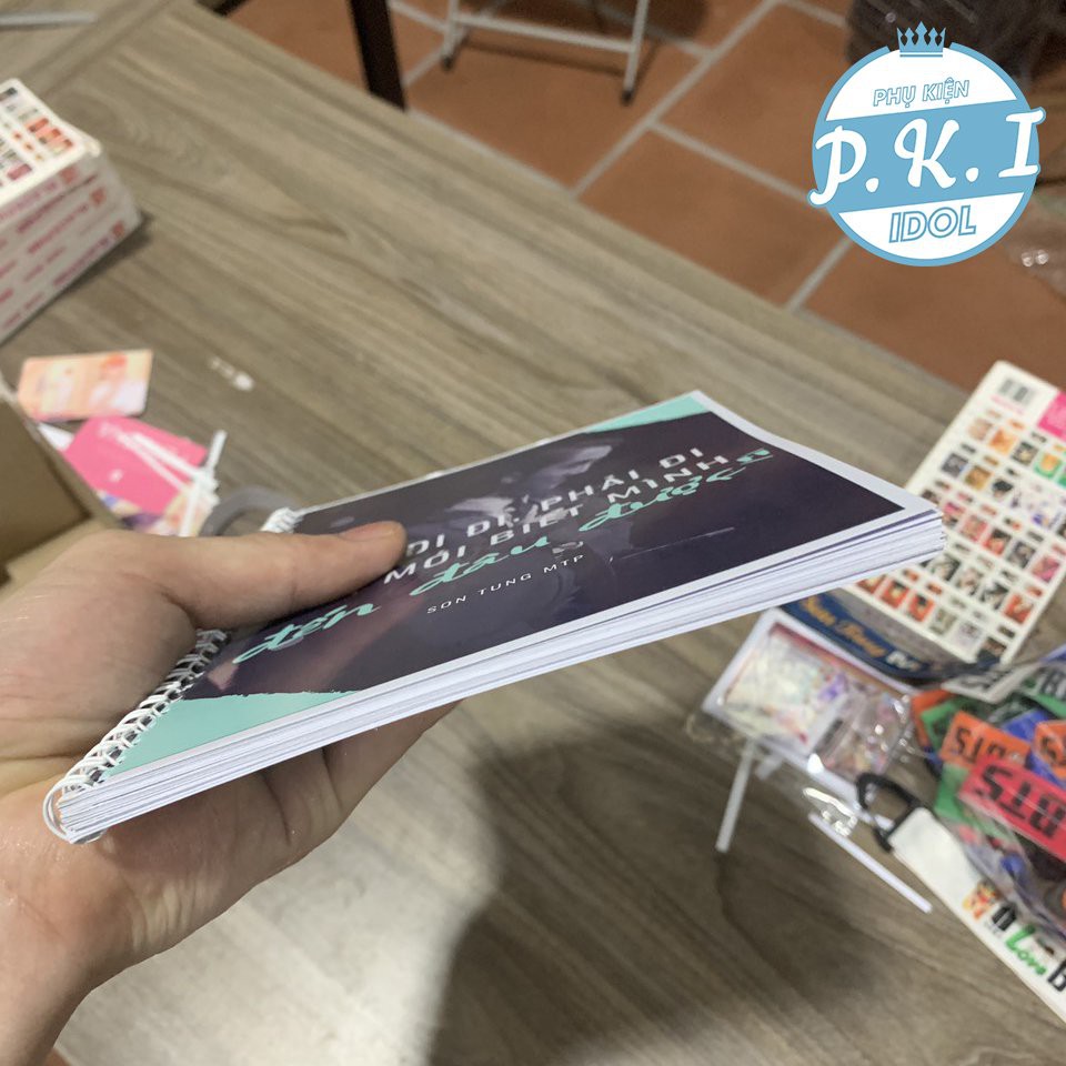 Bộ Album Ảnh Những Câu Nói Cực Chất Của Sơn Tùng MT-P VER.02 - QUÀ TẶNG V-POP