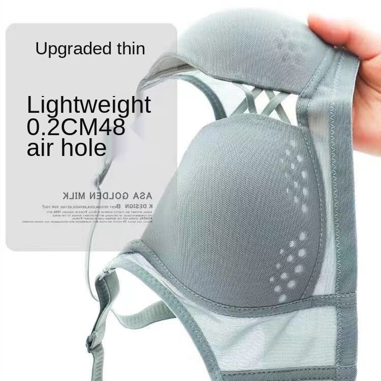 Áo ngực không dây cúp lớn 3/4 Áo ngực mềm mại, thoáng khí và thoải mái