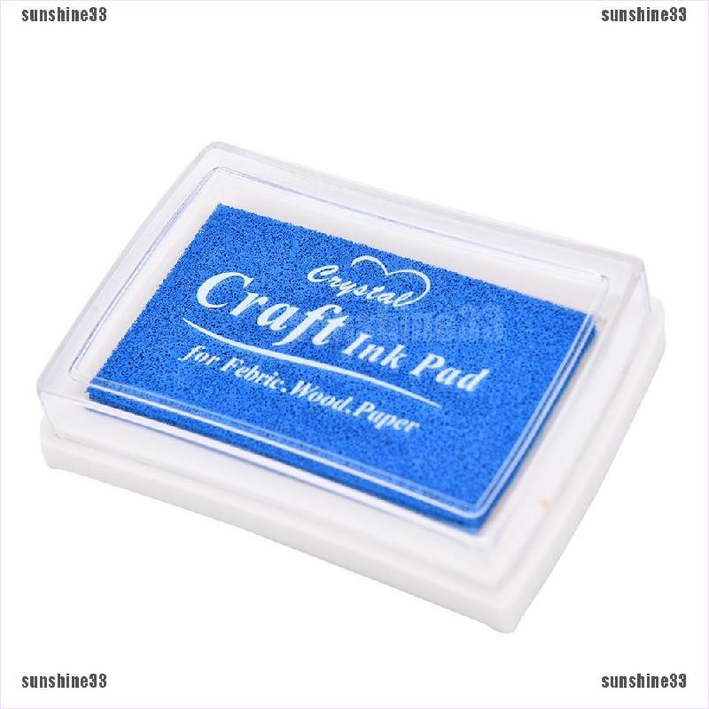 【COD•suns】NEW Free Shipping Child Craft Oil Based DIY Ink Pad Rubber Stamps Fa