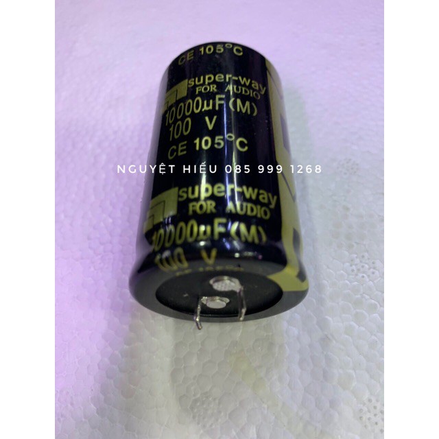 Tụ hoá chữ vàng 10000uF 100V chất lượng cao