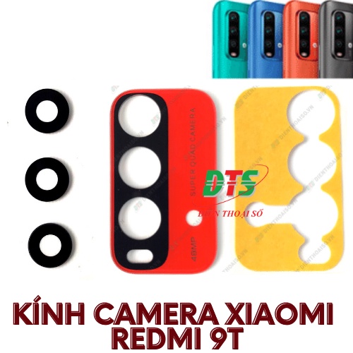 Kính camera dùng cho xiaomi redmi 9t đủ màu