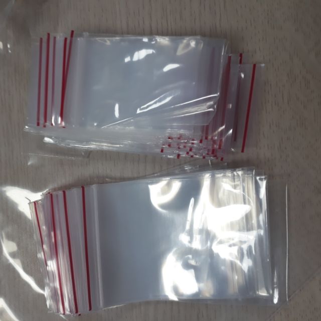 100 chiếc túi Zipper
