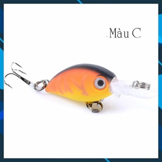 Mồi câu cá giả nhiều màu - Crank 5.2cm 3.8g - mồi câu lure