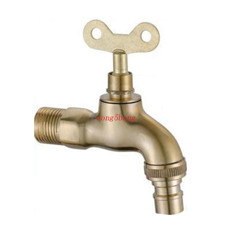 Vòi Nước Chống Trộm Kèm Chìa Khóa Bằng Đồng Thau Chất Lượng Cao