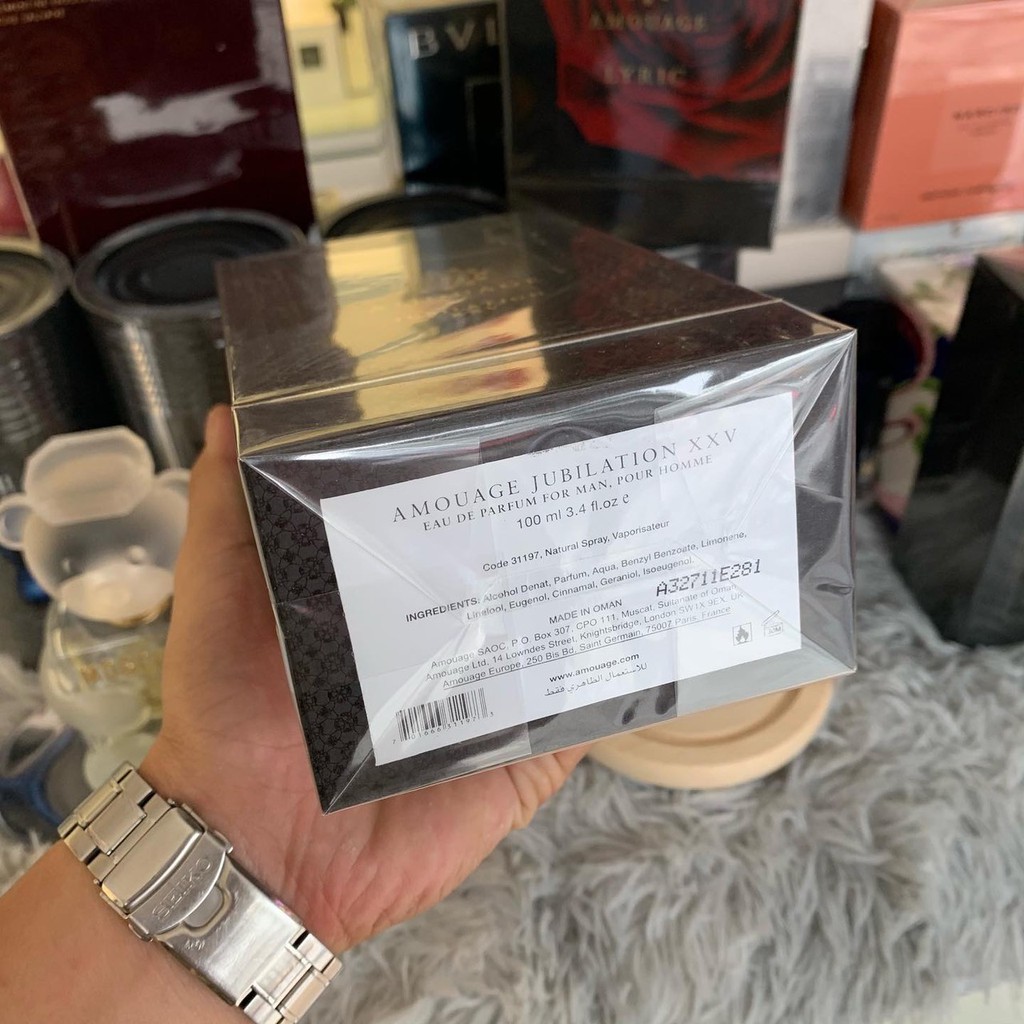 [HÀNG HIẾM] Nước hoa niche Amouage Lyric Man 100ml Made in Oman - Longfume Store Nước hoa Châu Âu chính hiệu Quận 10