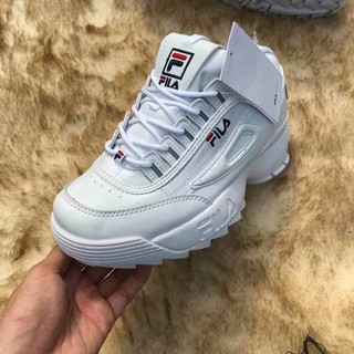 Giầy Fila Trắng chữ đen