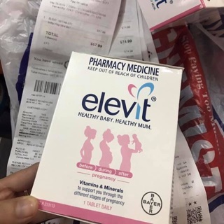Elevit cho phụ nữ mang bầu hàng Úc