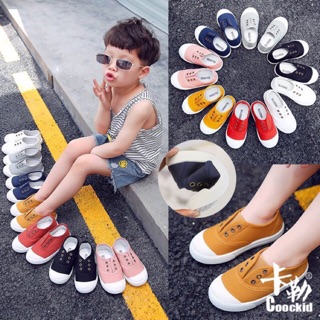 Giày trẻ em 2019 mùa thu mới cho trẻ em giày vải bé trai và bé gái